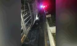 Bilecik’te çekici tırda yangın paniği