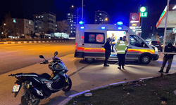 Bilecik'te otomobille motorlu bisiklet çarpıştı