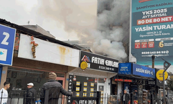 Bursa'da bir imalathanede yangın çıktı