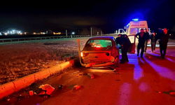 Çorum'da kırmızı ışık ihlali kazaya neden oldu