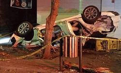 Diyarbakır'da akla atan araçta bulunan 1 kişi öldü, 1 kişi yaralandı