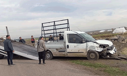 Diyarbakır’da pikap şarampole yuvarlandı: 1 yaralı