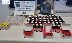 Edirne'de yakıt deposuna gizlenen 8 bin çiçek aşısı yakalandı