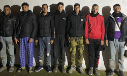 Edirne'den Yunanistan’a geçmeye çalışan 7 düzensiz göçmen yakalandı