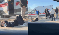 Elazığ'da direksiyon hakimiyetini kaybeden sürücü kaldırıma çarptı