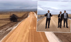 Eskişehir Büyükşehir’den Sivrihisar’a yol hizmeti