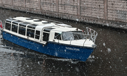 Eskişehir’de lapa lapa yağan kar görsel şölen oluşturdu