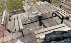 Eskişehir’deki parkta rahatsız eden görüntü