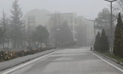 Eskişehir’in yüksek kesimlerinde sis etkili oldu