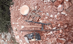 Gaziantep'te kaçak kazı yapan 4 şahsı jandarma suçüstü yakaladı