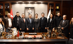 Habil Dökmeci ve İlçe Yönetiminden Ahmet Ataç’a ziyaret