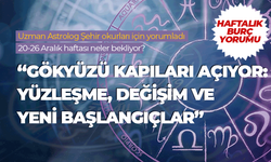 Haftalık burç yorumu (20-26 Aralık 2025)