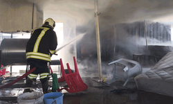 Hatay’da çatı katı alevlere teslim oldu