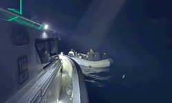 İzmir açıklarında göçmen hareketliliği