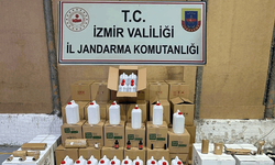 İzmir'de sahte içki operasyonu