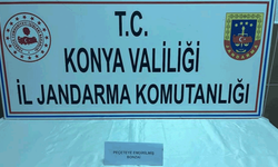 Konya’da jandarmadan yasaklı madde operasyonu