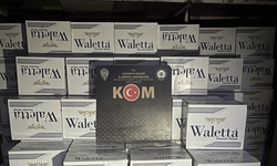 Kütahya'da bir araçta 5 milyon 190 bin boş makaron ele geçirildi