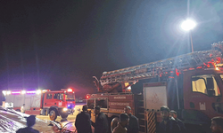 Mardin'de mısır kurutma tesisinde çıkan yangın söndürüldü