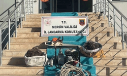 Mersin'de kablo çalan 2 şüpheli yakalandı