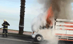Ordu’da araç yangını kısa sürede söndürüldü