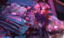 Rize'de tır kazası: 1 yaralı