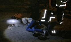 Samsun'da köprüden düşen şahıs ağır yaralandı