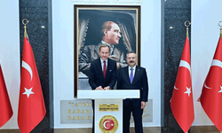 Vali Aksoy, Belçika Büyükelçisini makamında ağırladı