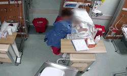 5 günlük bebeğe şiddet olayında hemşire Afyon’da polise teslim oldu