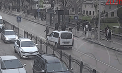 Amasya'da yaya geçidinden geçerken araç çarptı