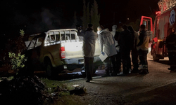 Antalya'da araç içinde yanmış ceset bulundu