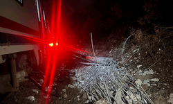 Balıkesir'de heyelanla gelen facia ucuz atlatıldı