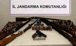 Bilecik’te jandarma operasyonu: çok sayıda silah ele geçirildi