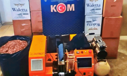 Bilecik'te KOM operasyonu: 127 bin 800 adet makaron ele geçirildi