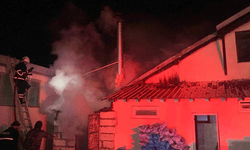 Bilecik'te mermer fabrikasında korkutan yangın