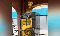 Çifteler’de Atatürk büstü yenilendi