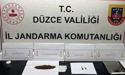 Düzce'de jandarma ekipleri uyuşturucu ile mücadelesini sürdürüyor