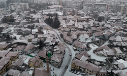 Eskişehir beyaza büründü: Odunpazarı’nda kartpostallık manzara