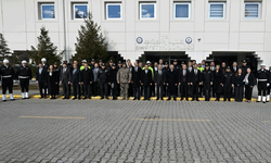 Eskişehir Valisi Aksoy, emniyet teşkilatı ile vedalaştı