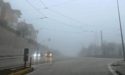 Eskişehir'de göz gözü görmedi, yoğun sis etkili oldu