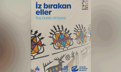 Eskişehir’de minik eller taş baskı sanatıyla buluşuyor