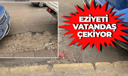 Eskişehir’de yolları biri yapıyor biri bozuyor