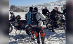 Eskişehir’den çıktılar, dağ yollarında mahsur kaldılar