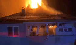 Karabük’te iki katlı evde korkutan yangın