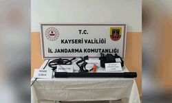 Kayseri'de kaçak kazı yapan şahıslara suçüstü: 3 gözaltı