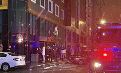 Kayseri'de Otel bodrumunda çıkan yangın paniğe neden oldu