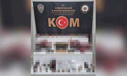 Kırşehir'de kaçakçılık operasyonunda çok sayıda ürün ele geçirildi