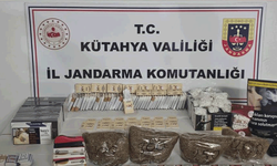 Kütahya’da jandarmadan kaçak tütün operasyonu