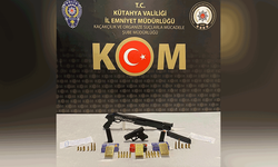 Kütahya'da tefecilik ve silah ticareti operasyonu