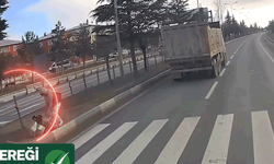 Kütahya’da yaya geçidinde facia son anda önlendi