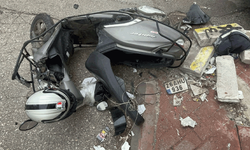 Eskişehir'de feci kaza: Genç kurye ağır yaralandı